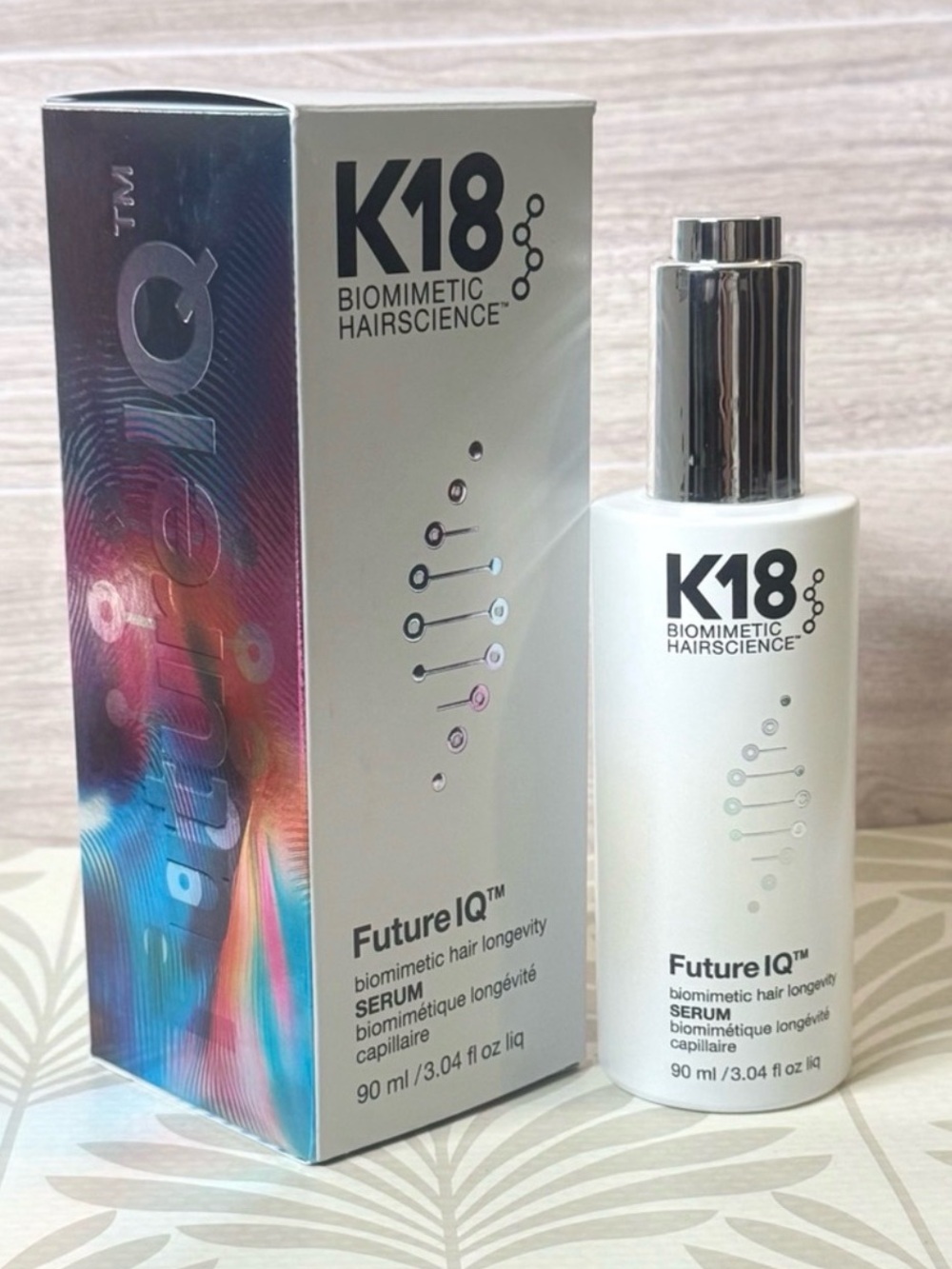 K18 Future IQ Biomimetic Hair Longevity Serum 90mL Scalp $125 BNIB - Authentic